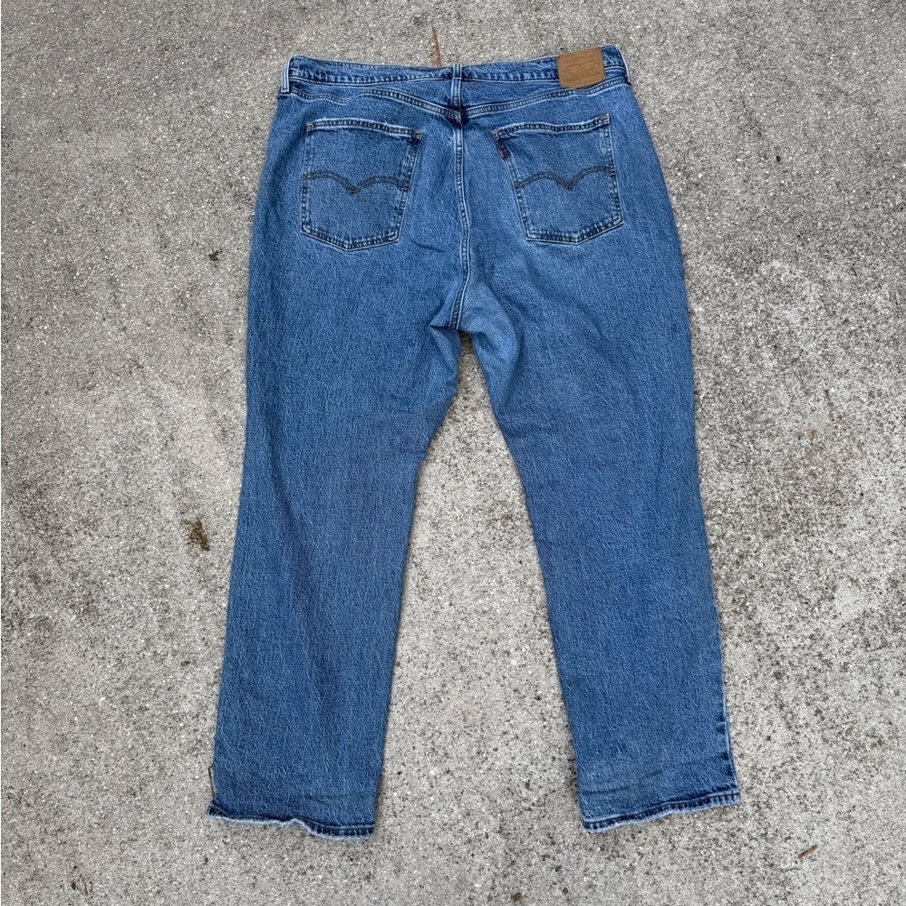 Levi’s 70’s High Slim Straight Denim Jeans Size 20W Women’s - Picture 4 of 7